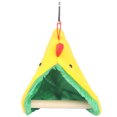 thumbnail image 1 of Shisuyan 1Pc Parrot Swing Plush Nest Creative Funny Warmth Parrot Fossa Bird Hanging Tent, 1 of 9