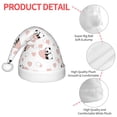 thumbnail image 4 of Balery Heart Panda Pattern Santa Hat Christmas Hat Funny Christmas Hat Christmas Knitted Beanie Hat For Kids, 4 of 6