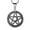 03,Celtic Knot Round Silver, variant on Pentagram Necklace for Men Women Celtic Knot Crecent Moon Pendant Wiccan Jewelry Couples Gift