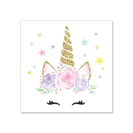 Dreamy Unicorn Beverage Napkins (16)