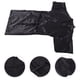 thumbnail image 4 of Bata de peluquería para cliente, bata negra con lazo ajustable para corte de cabello, suministros de peinado, 4 of 7
