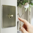 thumbnail image 4 of Stylish and Functional Green Bronze Stainless Steel Toggle Switch Panel, 4 of 7