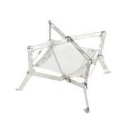 Fire Pit Portable Outdoor Camping Stainless Steel Campfire Stand