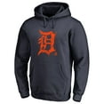 thumbnail image 2 of Men's Navy Detroit Tigers Splatter Logo Pullover Hoodie, 2 of 3