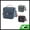Navy Blue Diamond, variant on Unique Bargains Reusable Insulated Lunch Tote Bag for Office Navy Blue