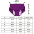 thumbnail image 2 of HAHDAXIA sous-Vêtements Anti-Fuites Everdries pour Femmes Incontinence, 4 Pcs Culottes Protectrices Anti-Fuites (4 Pcs-B,5TG), 2 of 7