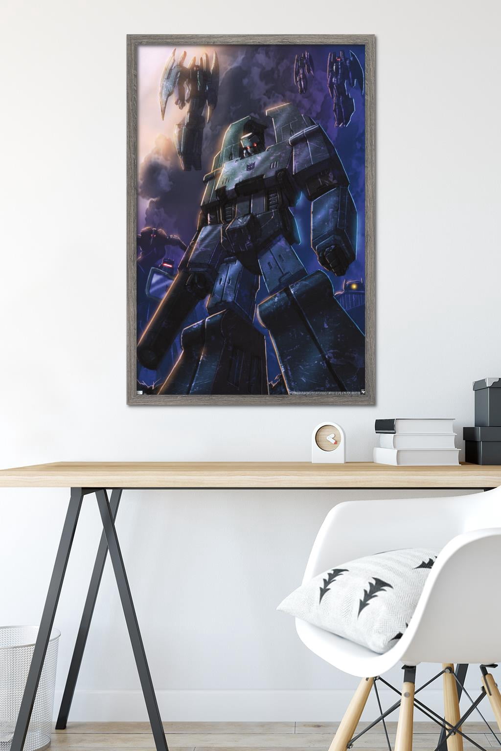 Hasbro Transformers - Decepticons Wall Poster, 22.375" x 34" Framed