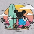 thumbnail image 2 of Disney - Mickey & Friends - Mickey Surfing After Sunset - Men's Jersey Tank Top, 2 of 4