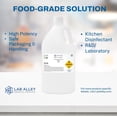 thumbnail image 2 of Lab Alley Hydrogen Peroxide Chemical Solution, 10% Food Grade, Pack of 4 x 4 Liter Bottles, 2 of 6