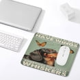 thumbnail image 4 of Dachshund Dog Mouse Pad, Cute Dog Mouse Pad, Office Non-Slip Rubber Base Rectangle Wireless Mousepad for Laptop, Mouse Pads for Desk 10"x12", 4 of 8