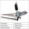 thumbnail image 4 of GFDYREE 2.5" Electric Exhaust Cutout Dual Flaps Valve Kit with Remote Controller, 4 of 6