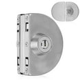 thumbnail image 3 of Sarapandan Semi-Circular Stainless Steel Double Glass Door Lock for Enhanced Home Security, 3 of 8