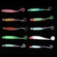 thumbnail image 4 of 10Pcs T Tail Soft Baits Kit de Señuelos de Pesca Señuelos de Artificial Swimbaits, 4 of 9