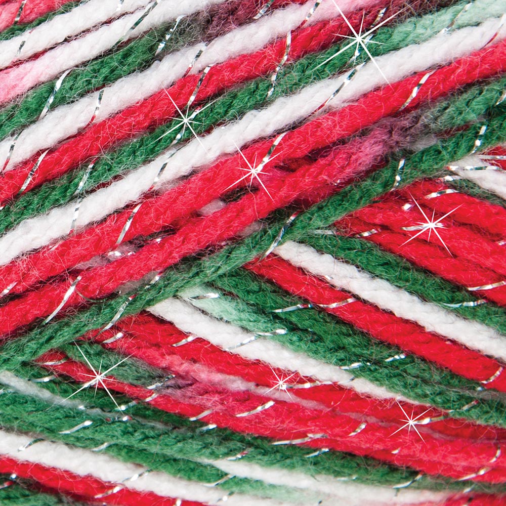 Bernat Handicrafter Holidays Sparkle Christmas Yarn - Walmart.com