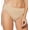 Nude, variant on Women's Rhonda Shear 4031 Ahh Seamless High-Cut Brief Panty (Black 3X)