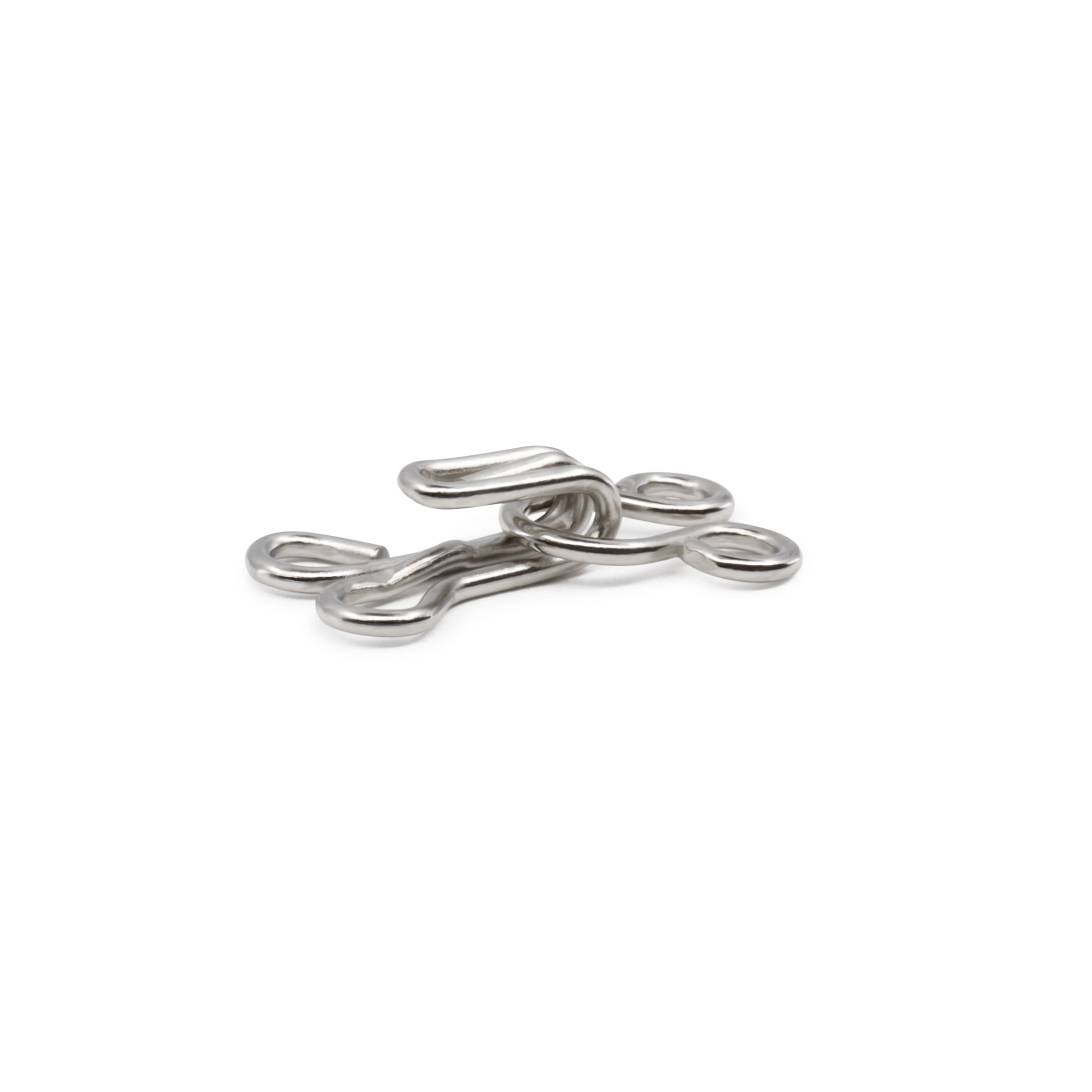 Dritz Hooks & Eyes, Size 2, Silver, 96 Sets
