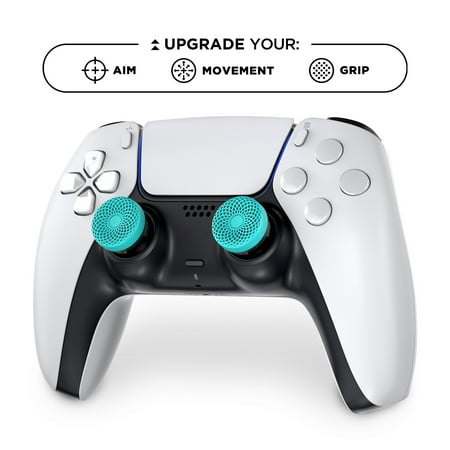 KontrolFreek - Action - Lotus Teal/Clear PS5 - Teal