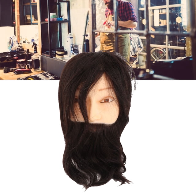 Cabeza de Maniquí Masculino, Apariencia de Simulaciónica Mannequin Head Soft Con Alto Rendimiento para Barber Shops