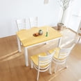 thumbnail image 6 of Livinia Cabin 45.3" Modern Farmhouse Wooden Dining Table (White-Oak), 6 of 9