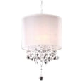 thumbnail image 1 of Ore International K-5110H 21-Inch Crystal Chandelier, Silver, 1 of 1