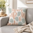 thumbnail image 2 of Btomtd 18 x 18 Pillow Cover, Flower Decorative Cushion Case, Removable and Washable Throw Pillow Cover for Sofa, B, 2 of 5