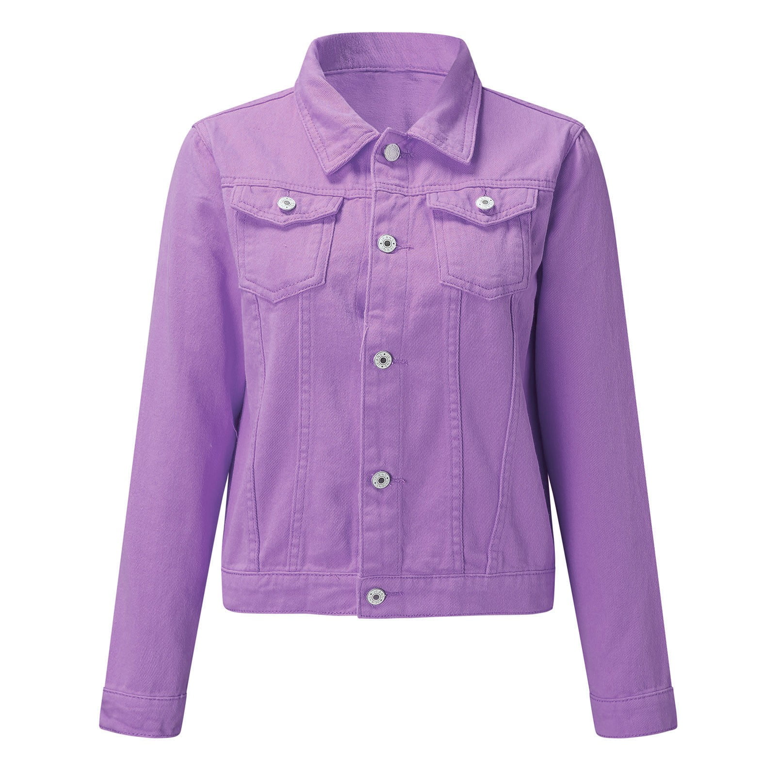 Purple Brand cropped denim jacket - Blue