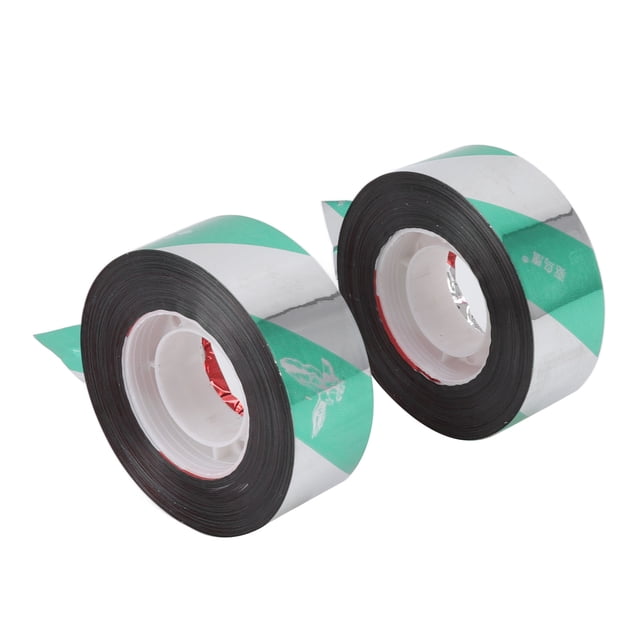 Bird Scare Ribbon, Flexible Fade Resistant Reflective Bird Repellent Tape For Patios For Railings Green Silver