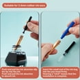 thumbnail image 6 of Outoloxit Thermal Ink Erasable Fountain Pen, Metal Nib Gradient Design Stylus with Triangular Grip, Refillable Cartridge Writing Tool for Smooth Office & Academic Use, 6 of 7