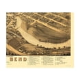 thumbnail image 2 of Historic Panoramic View - South Bend Indiana - Stoner 1874 - Vintage Wall Art, 2 of 4