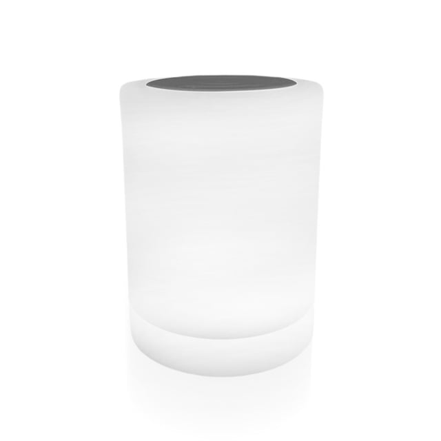 USB recargable LED luz de noche Color Cambio de la luz nocturna Lámpara de dormitorio interior al aire libre Dormitorio de la casa Suministros de iluminación Blanco Noticed HA059617-02B