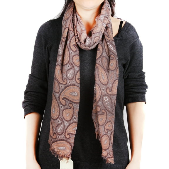 Richie House Earthstone Paisley Scarf RH0510