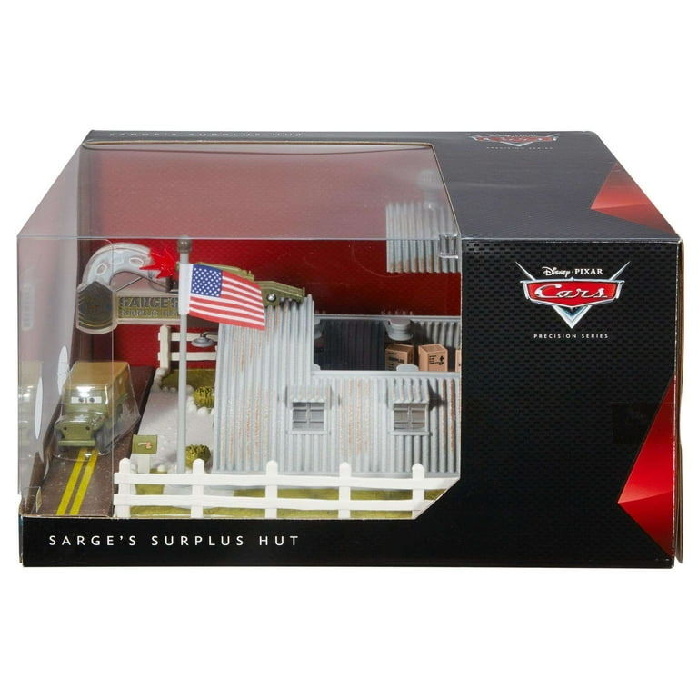 Disney/Pixar Cars Precision Series Sarge's Surplus Hut Playset