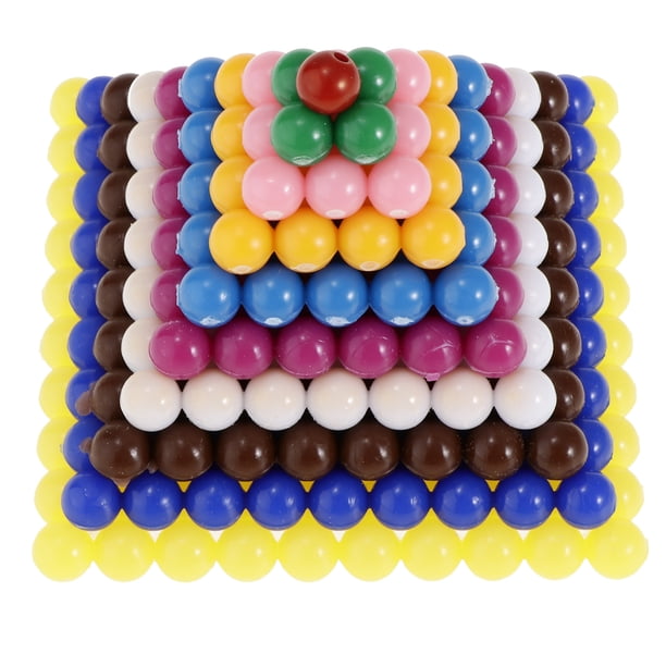 Material de Matemáticas Montessori Juguetes de Aprendizaje de Preescolar Bead Bar Number