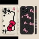 thumbnail image 2 of Bonita funda de teléfono de Hello Kitty K Line Cat para Apple iPhone 14 13 12 11 Pro XS Max Mini X XR SE 7 8 6 15 Plus, funda líquida de color, 2 of 5