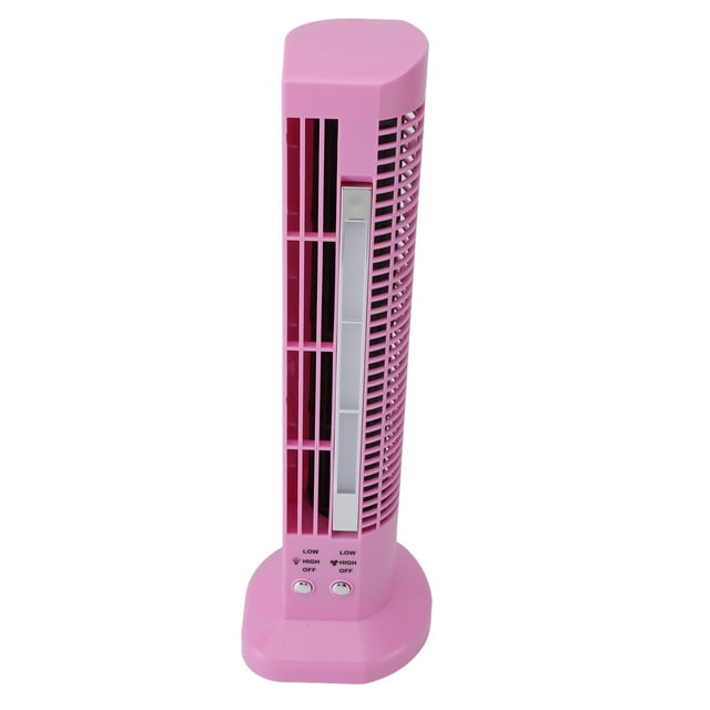 Ventilador De Torre De Escritorio, Pequeño, Portátil, Sin Aspas, Silencioso, Personal, Ligero, Alimentado Por USB, Con Luz, Para Casa, Oficina Y Viajes.
