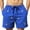 Blue, variant on Stamzod Mens Board Shorts with Pocket Print Summer Vacation Swim Trunks Men Casual Loose Bathing Suit Swimwear Light Blue S