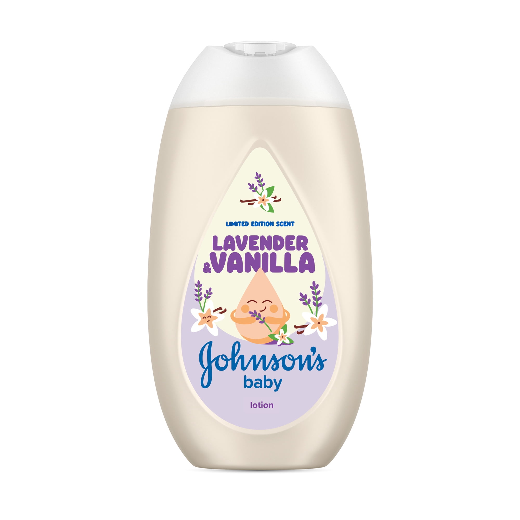 Johnson's Baby Lotion, Lavender & Vanilla Scent, 13.6 fl. oz