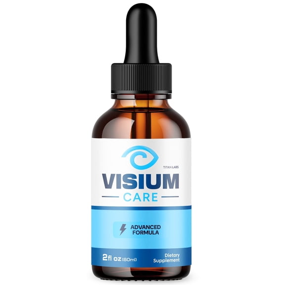 Visium Care Vision Support Drops Advanced Formula Eye Health Supplement VisiumCare 30 Servings