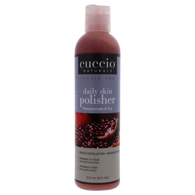 Pulidor diario de la piel del spa de lujo - Granada e higo Cuccio Luxury Spa Daily Skin Polisher - Pomegranate and Fig Scrub Unisex 8 oz