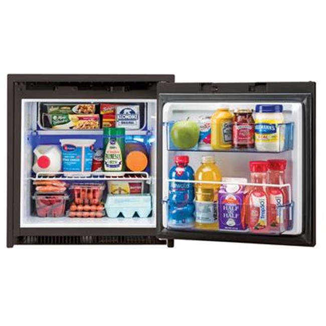 NORCOLD NR751BB Single Compartment Refrigerator With Freezer, Black