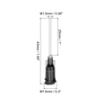 thumbnail image 2 of 50Pack 16G Dispensing Needles, 1" PTFE Needle Tips Applicator with Flexible Needle Grey, 2 of 6