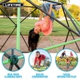 thumbnail image 4 of Lifetime Children's 5.5 ft. H x 11 ft. W Climbing Dome, Mantis Green, Bronze (90951), 4 of 13