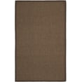 thumbnail image 3 of SAFAVIEH Natural Fiber Charlene Braided Jute Area Rug, Chocolate, 4' x 6', 3 of 6