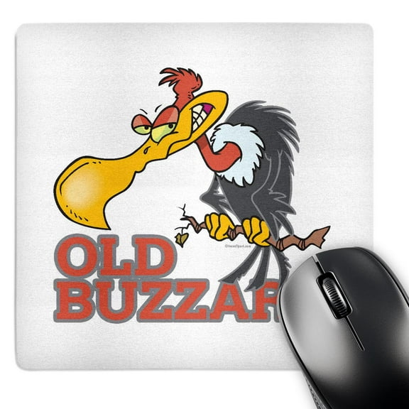 3dRose, Old Buzzard, MousePad