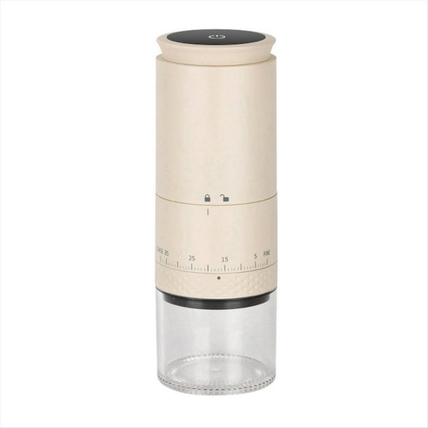 Molinillo Eléctrico Molinillo Portátil Molinillo de Café con Carga USB Molinillo de Café Automático para Café Expreso Color de Té con Leche