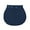 Navy blue, variant on Adjustable Maternity Belt Extender Triple Hook Design for Pregnancy Cotton Spandex Waistband Expansion Accessory