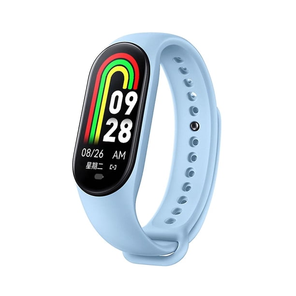 Pulsera compatible con Bluetooth M8, oxímetro de ritmo cardíaco durante el sueño, monitoreo de pasos