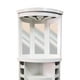 thumbnail image 4 of Cantina blanca bar moderna esquinera mueble para botellas, 4 of 6