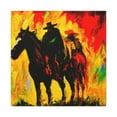 thumbnail image 1 of Cowboy and Steed. - Canvas, 1 of 10