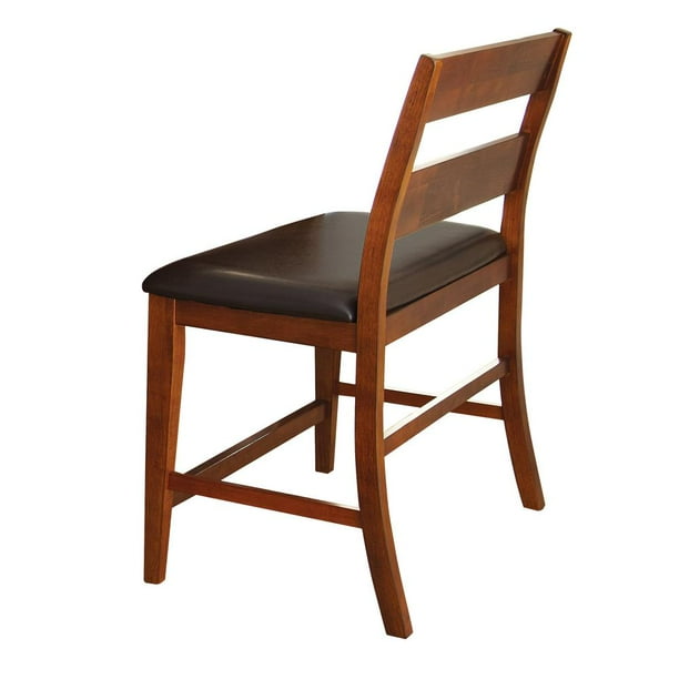 Steve Silver Mango Counter Dining Bench, Cherry - Walmart ...